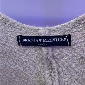 brandy melville cardigan